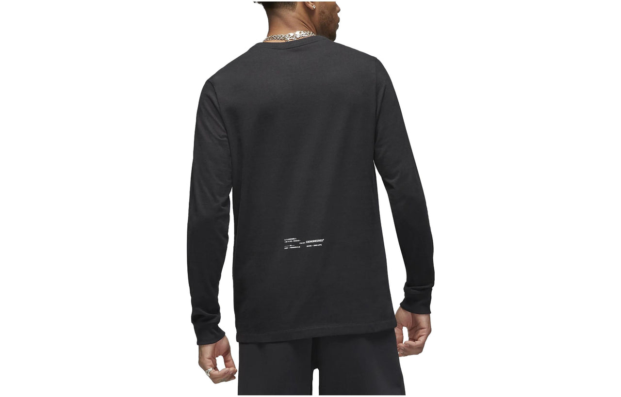 Air Jordan 23 Engineered Long-Sleeve T-Shirt 'Black' DQ7370-010