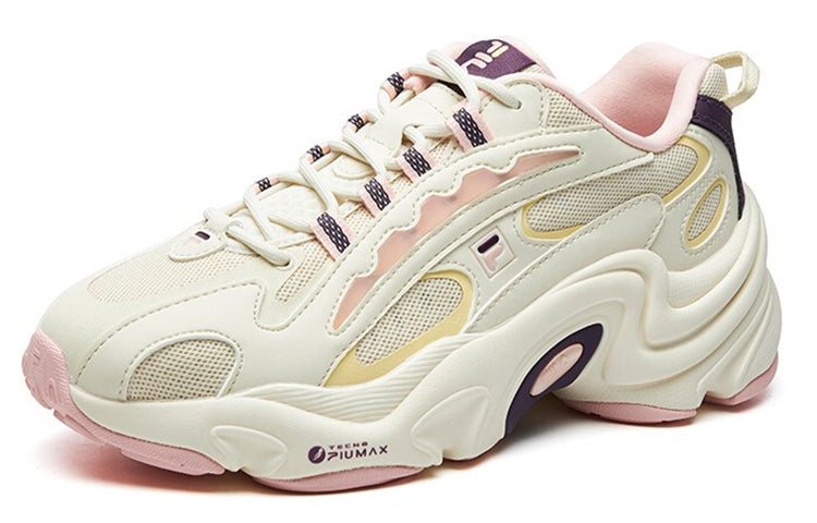 (WMNS) Fila Fusion Shoes 'White Cream Pink' T12W121104FAR