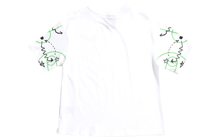 (WMNS) Nike Nsw Summer Hoops Casual Short Sleeve White CW6754-100