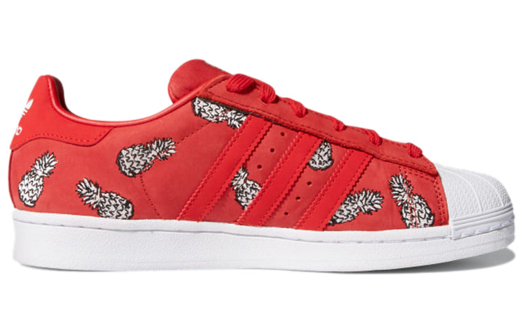 (WMNS) adidas Originals Superstar 'Red White' B28040