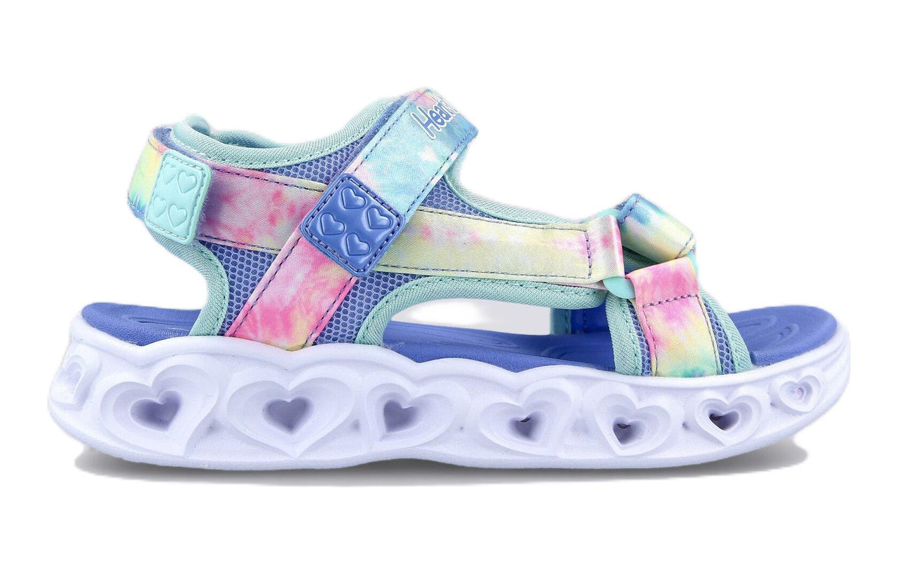 (GS) Skechers Heart lights Sandals 'Multi-Color' 302160L-BLMT
