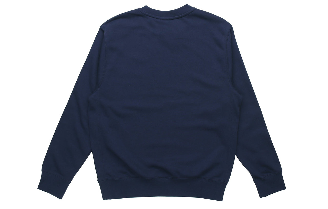 Nike Basic Chest logo Round Neck Navy Blue BV2667-410