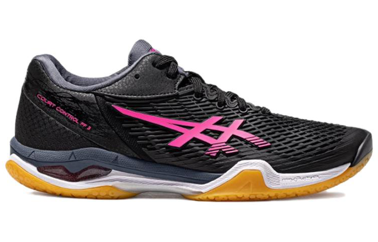 (WMNS) ASICS Court Control Ff 3 'Black Pink' 1072A089-001