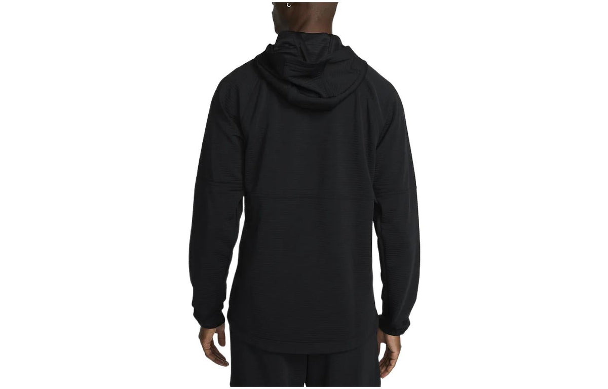 Nike Pro Dri-FIT Fleece Fitness Pullover 'Black' DV9821-010