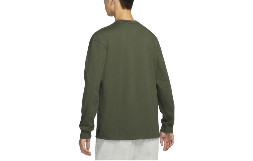 Nike Sportswear Premium Essentials Long-Sleeve T-Shirt 'Green' DO7391-325