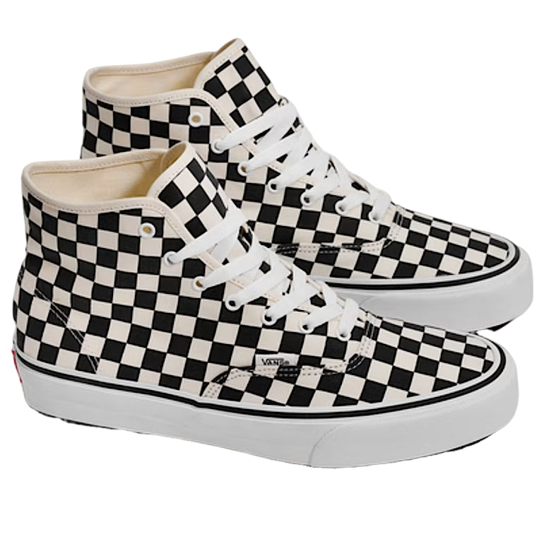 Vans Authentic Hi 2.0 Checkerboard 'Black True White' VN000E8HBMW