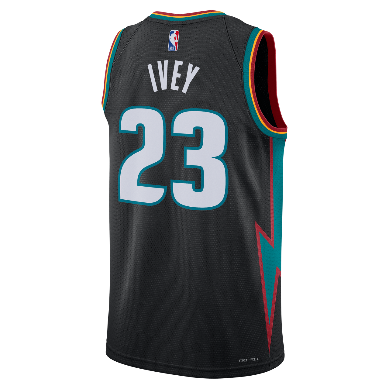 Nike Jaden Ivey Detroit Pistons City Edition NBA Swingman Jersey 'Oil Grey' HM5980-020