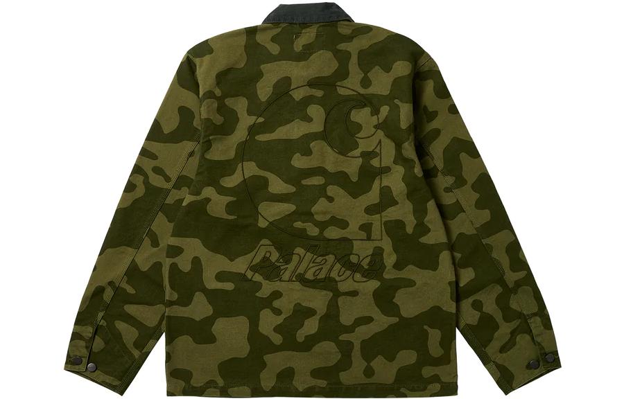 Palace X Carhartt WIP FW23 Logo Jacket 'Green' I032716