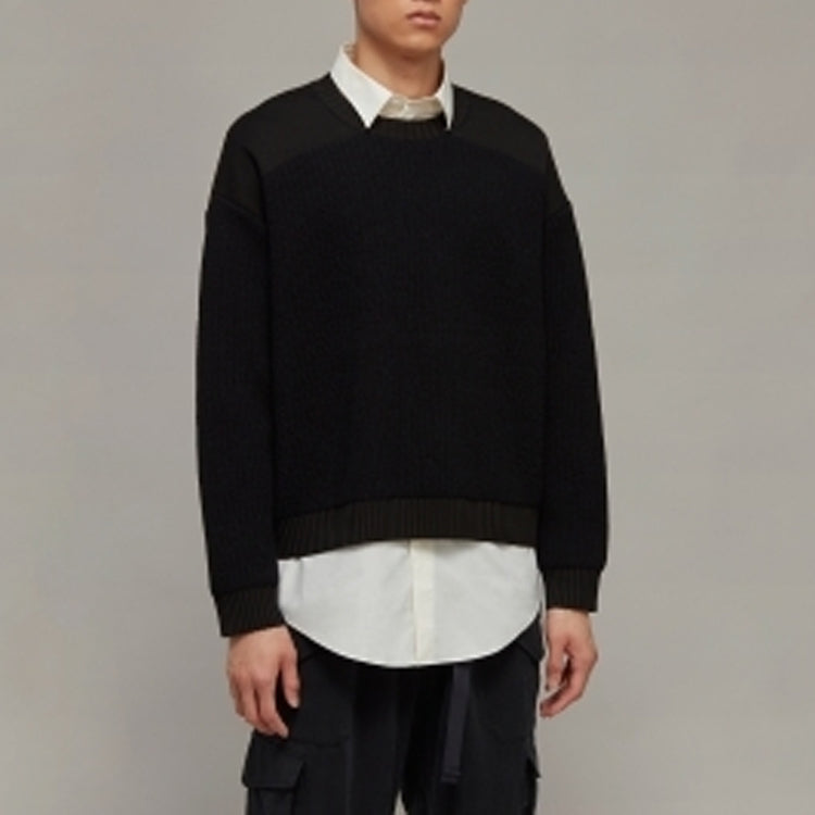 adidas Y-3 Utility Crew Sweater 'Black' H63084