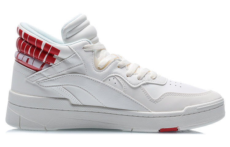 Li-Ning Superwave Mid 'White Red' AGCQ179-1