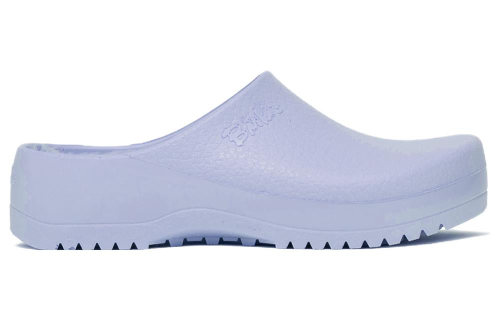 (WMNS) Birkenstock Super-Birki Shearling Polyurethane 'Dusty Blue' 1023331