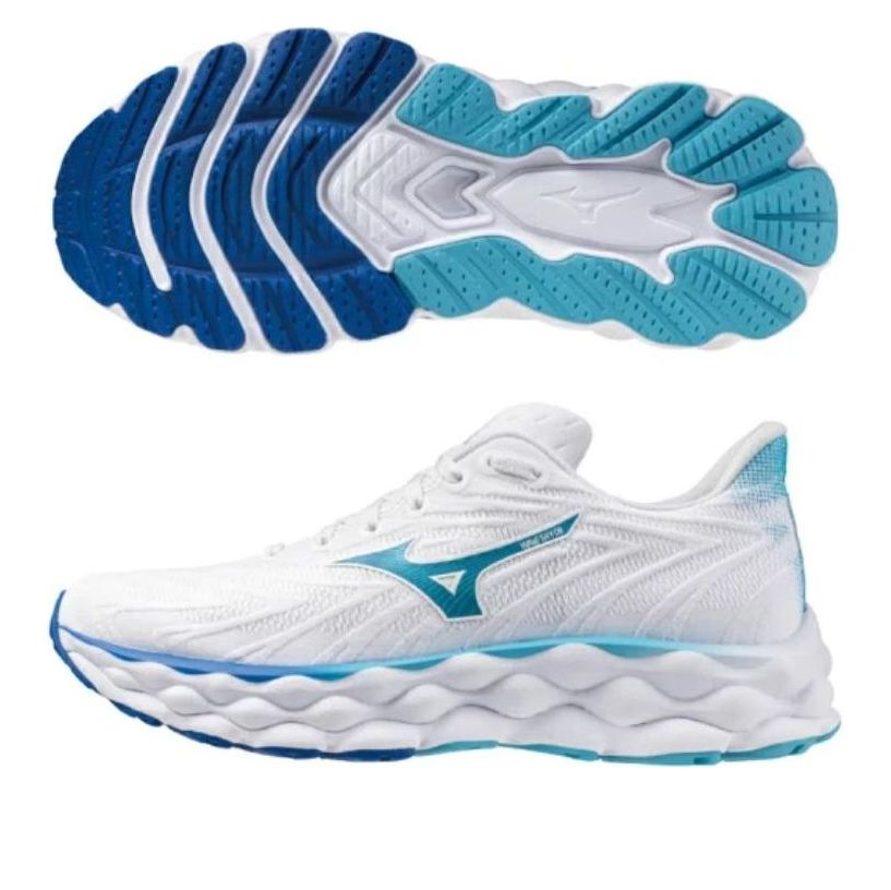 (WMNS) Mizuno Wave Sky 8 4E 'White Blue' J1GD241221