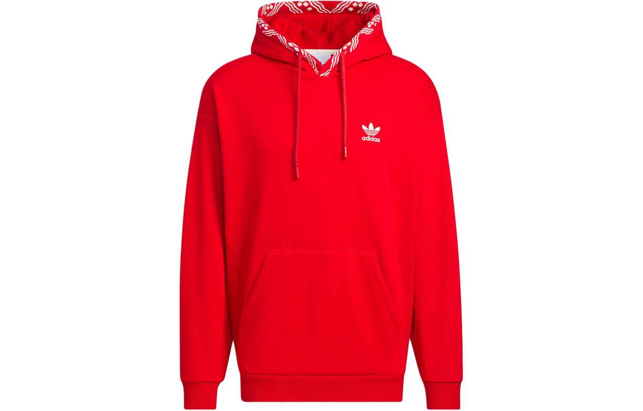 adidas Originals x Feifei Ruan Graphic Hoodies Asia Sizing 'Red' IX4217
