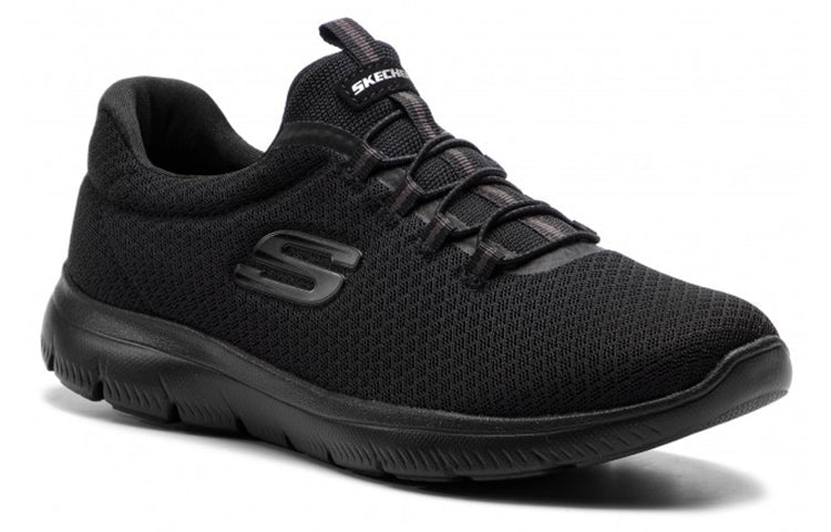(WMNS) Skechers Summits 'Black' 12980-BBK