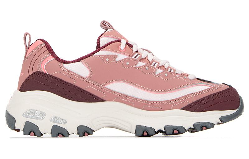 (WMNS) Skechers D Lites Shoes 'Pink Red' 13143-DKRS