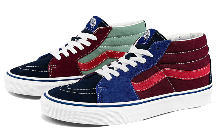 Vans Sk8-mid Shoes Black/Red VN0A3WM32PJ