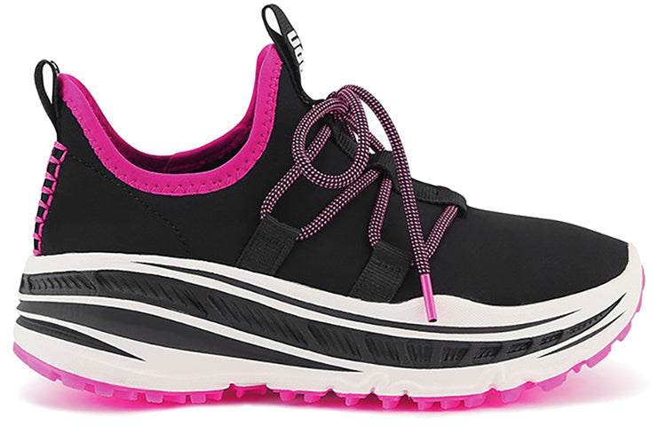 (WMNS) UGG Lace Runner Black Pink 1112130-BKPK