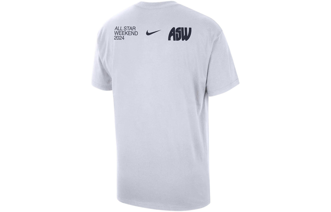 Nike NBA Max90 2024 All-Star Weekend T-shirt 'White' FQ6528-100