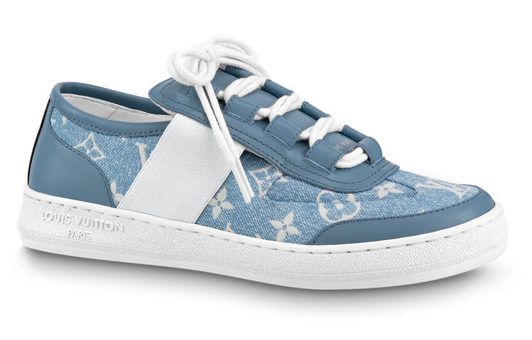 (WMNS) LOUIS VUITTON Lous Sneakers 'Denim Monogram' 1AB32H