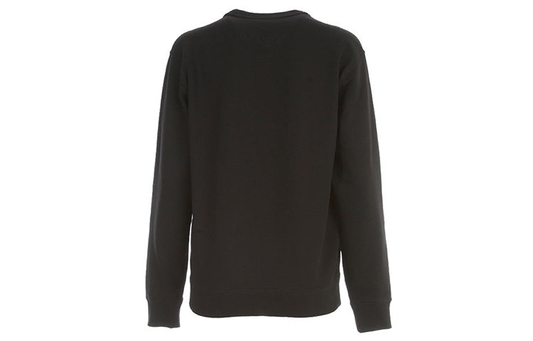 (WMNS) KENZO SS21 Printing Round-neck Swea Black FB52SW8244XA-99