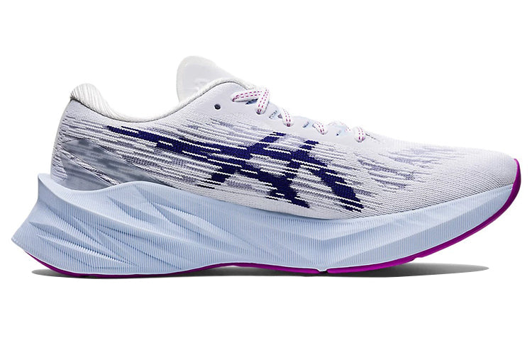 (WMNS) ASICS Novablast 3 'White Dive Blue' 1012B288-100