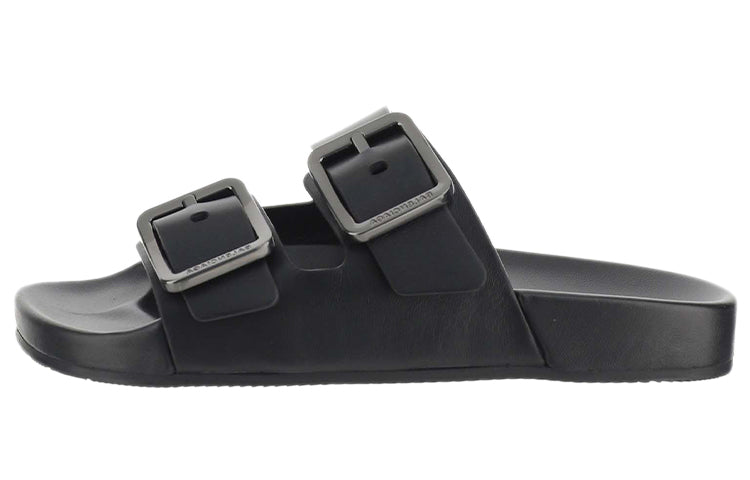 (WMNS) Balenciaga Mallorca Minimalistic Casual Outdoor Black Slippers 656821WA2M61010