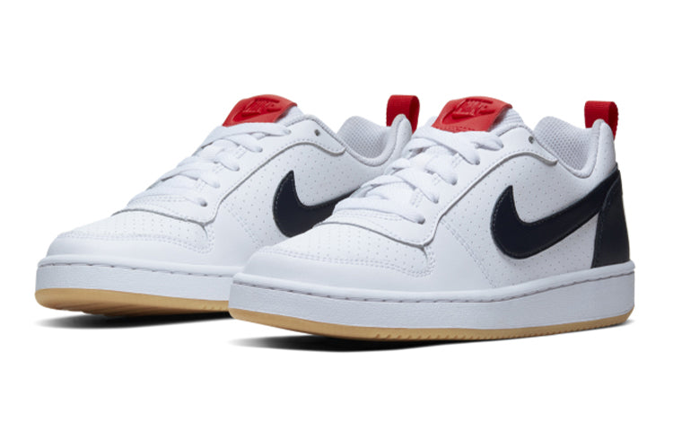 (GS) Nike Court Borough Low 'White Obsidian Gum' 839985-105