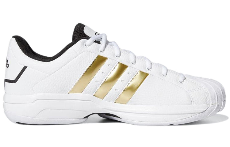 adidas Pro Model 2G Low 'White Gold Metallic' H68060