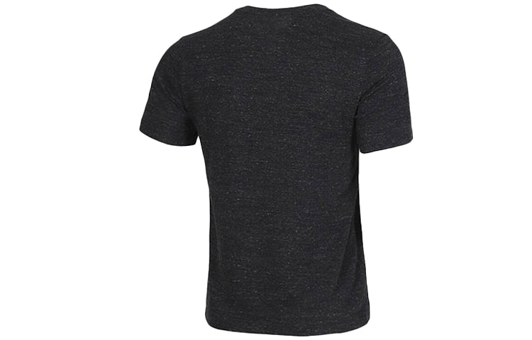 Nike Sportswear Heritage Alphabet Logo Printing Short Sleeve Black CK2382-010