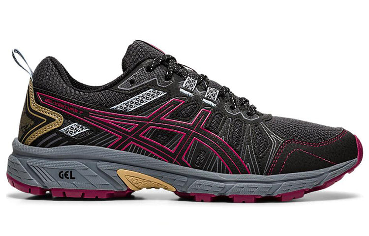 (WMNS) ASICS Gel-Venture 7 'Graphite Grey Dried Berry' 1012A476-023