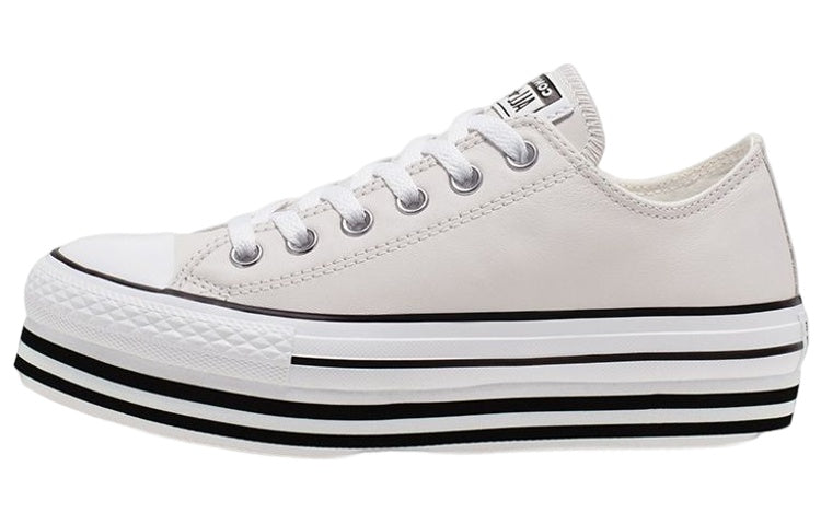 (WMNS) Converse Chuck Taylor All Star Platform Low Top Creamy Sponge Cake Sole 565829C