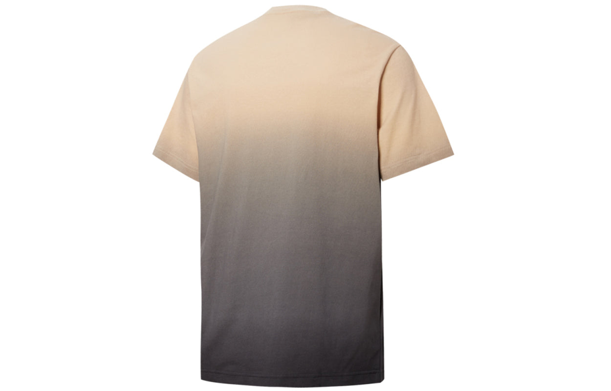 PUMA x PRONOUNCE Graphic Tee Crossover Gradient Tie Dye Sports Short Sleeve Khaki 532144-20