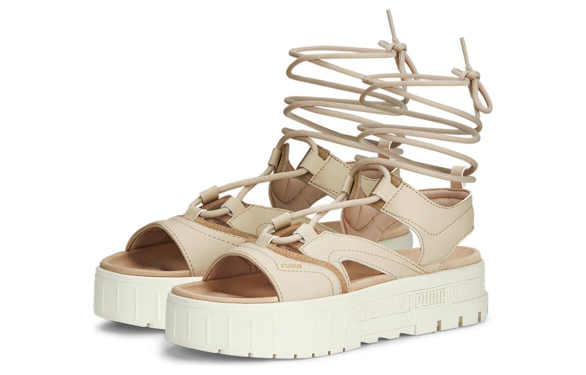 (WMNS) PUMA Mayze Laces Sandals 'Granola' 388950-01