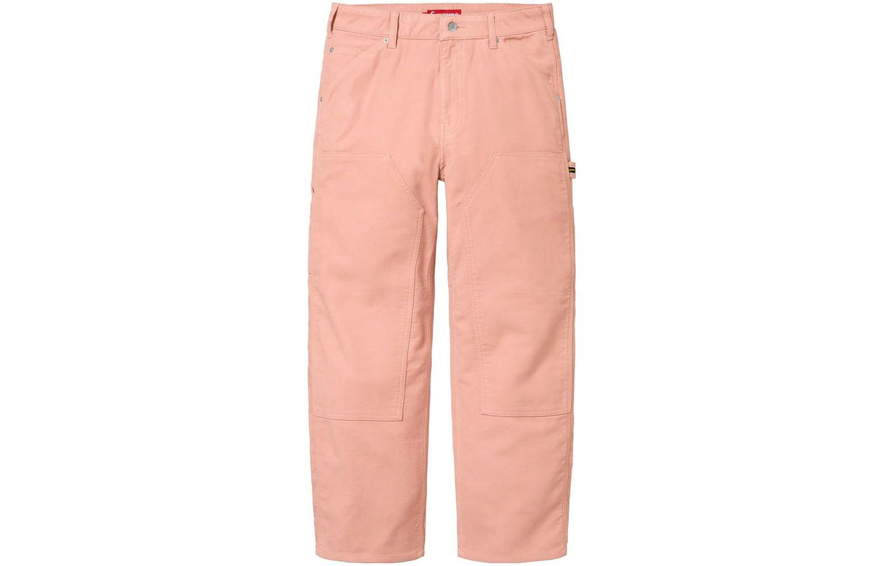 Supreme FW23 Week5 Moleskin Double Knee Painter Pants 'Pink' SUP-FW23-097