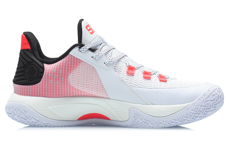 Li-Ning Blitz 7 'White Flame Red' ABPR007-1