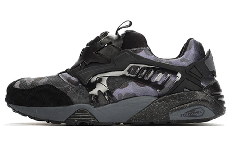 PUMA A Bathing Ape x Disc Blaze 'Black Camo' 358846-02