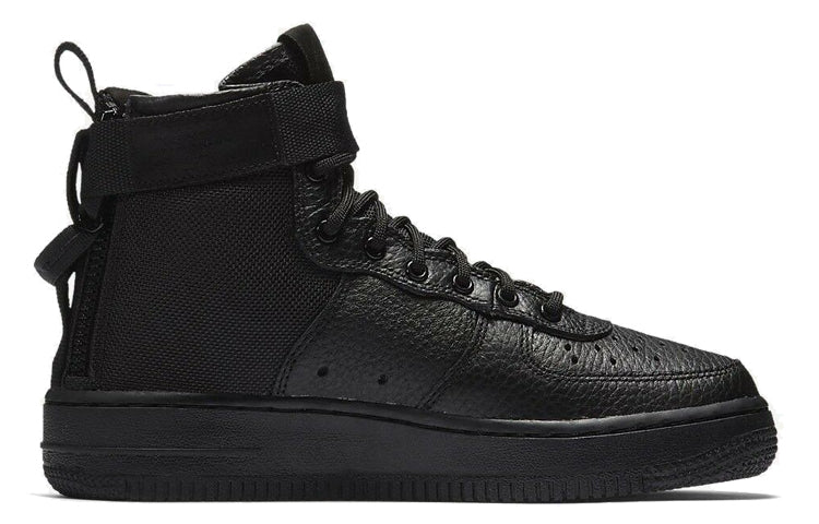 (GS) Nike SF Air Force 1 Mid 'Triple Black' AJ0424-003