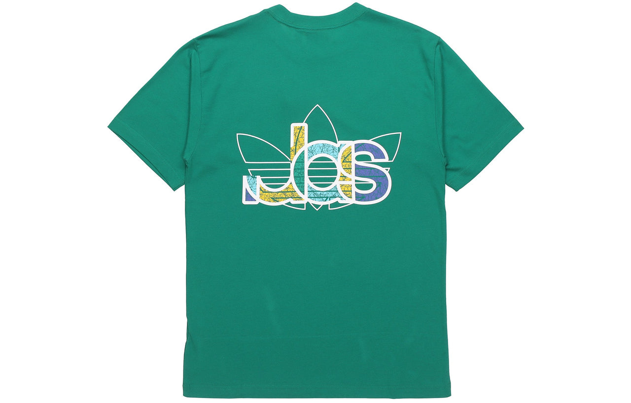 adidas originals Sports Short Sleeve Malachite Green FM1574