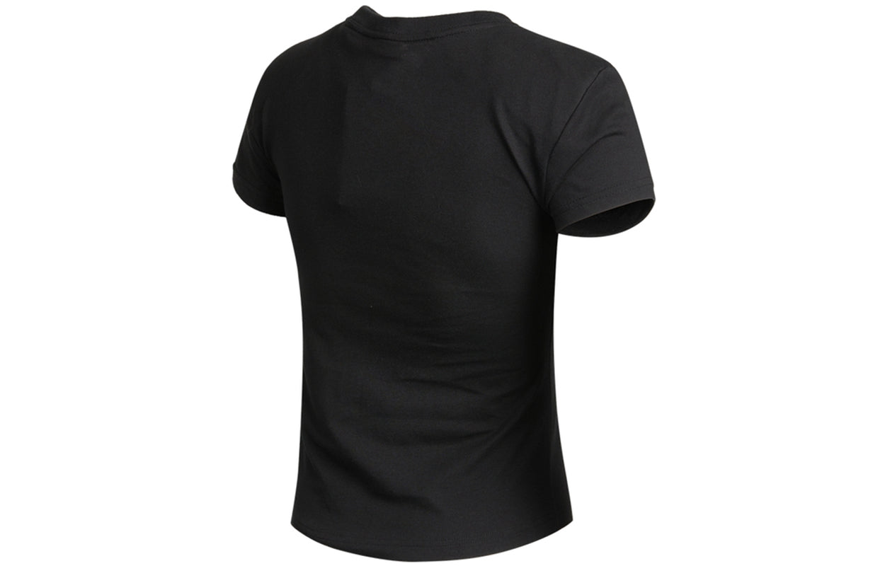 (WMNS) Nike Sportswear Icn Clsh Cap Slv Ss T Tee Black DJ7159-010