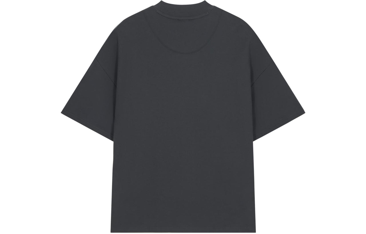 New Balance NB Logo Cotton T-shirt 'Grey' AMT41333-ACK