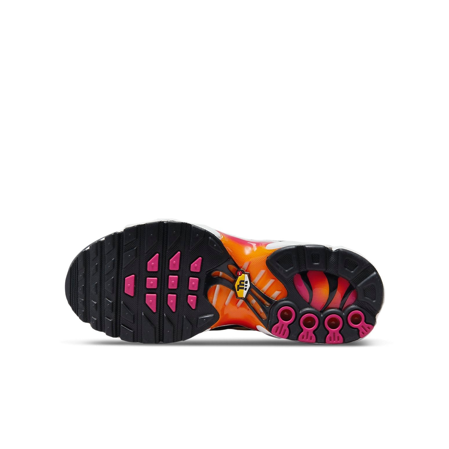 (GS) Nike Air Max Plus 'Black Active Pink' DX9264-001