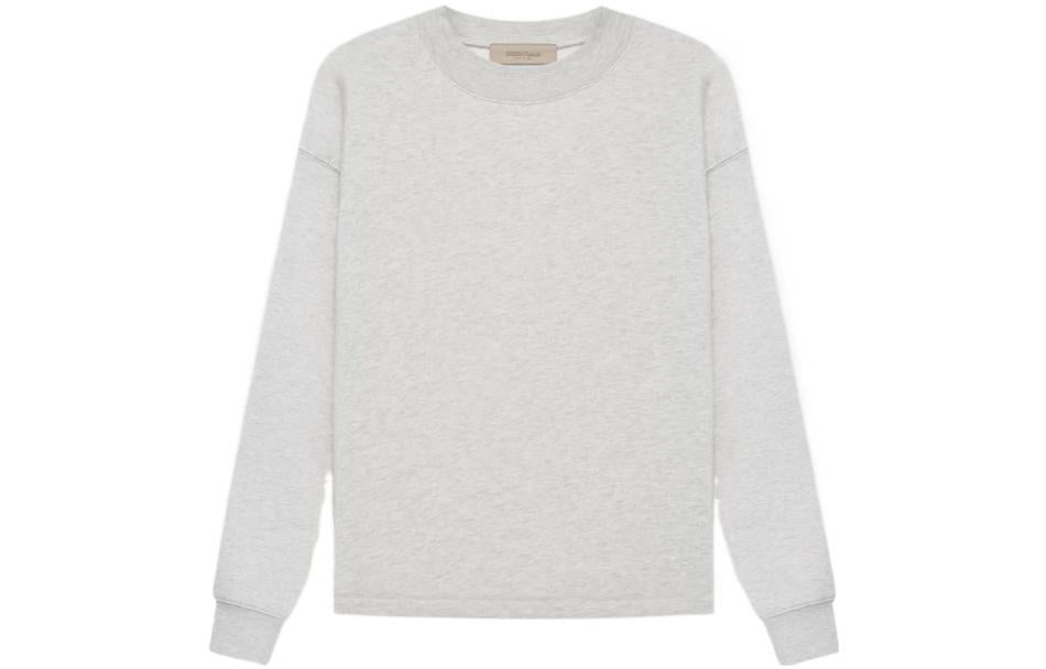 Fear of God Essentials SS22 Relaxed Crewneck 'Light Oatmeal' FOG-SS22-340