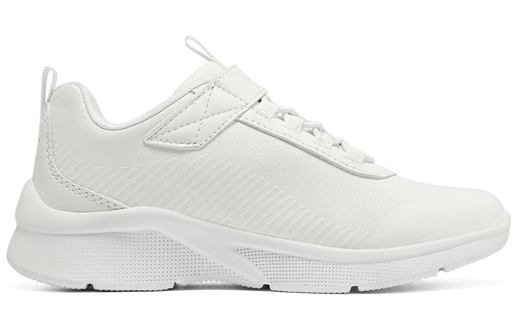 (GS) Skechers Microspec Classmate Cutie 'White' 302607L-WHT