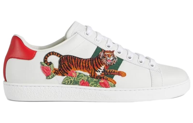 (WMNS) Gucci Ace 'Tiger Patch' 687620-0FI60-9080