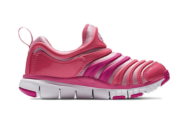 (PS) Nike Dynamo Free Marathon Running 'White Pink' 343738-631