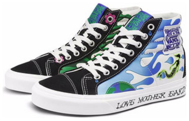 Vans Mother Earth Style 238 'Black Yellow Green' VN0A3JFIWZ2