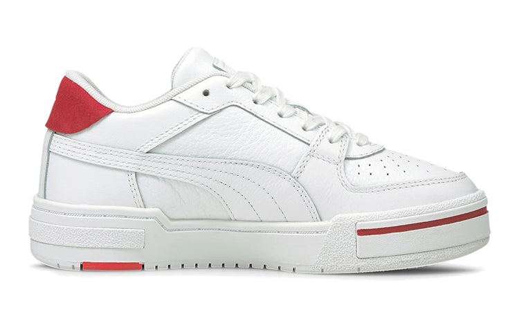 (GS) PUMA Ca Pro Heritage Casual Board Shoes White/Red 380547-02