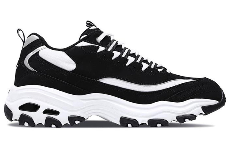Skechers D'Lites 1.0 'Black White' 666063-BKW