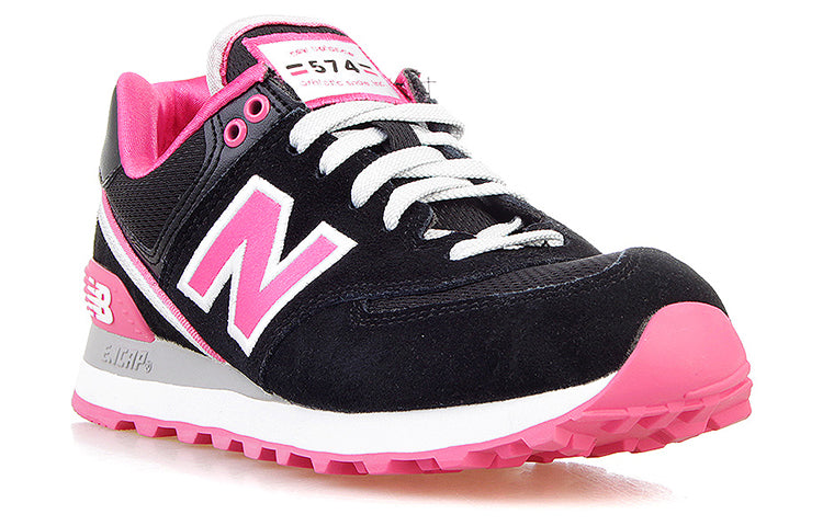 (WMNS) New Balance 574 'Stadium Jacket Pack - Black Pink' WL574SJB