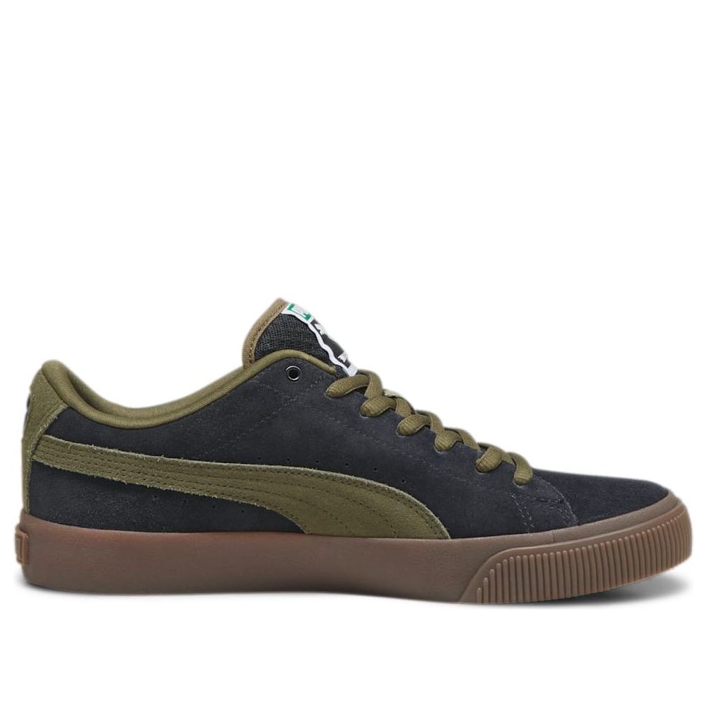 PUMA Suede Skate Nitro 'Black Olive Drab' 386082-13